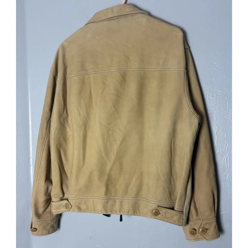 Nat Nast Luxury Soft Leather Suede  Distress Rockabilly-style Men’s Medium RARE